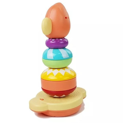 Edukacinis beždžionių piramidė su garsais, mokomės skaičius