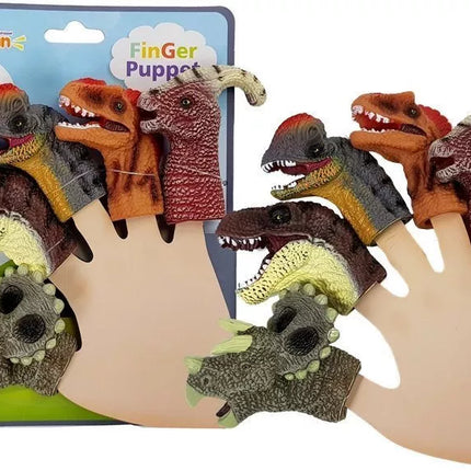 Užmautės ant pirštų Dinozaurai 5 elementai