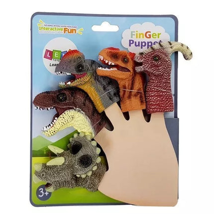 Užmautės ant pirštų Dinozaurai 5 elementai