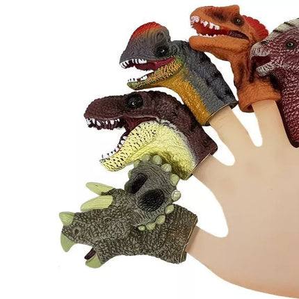 Užmautės ant pirštų Dinozaurai 5 elementai