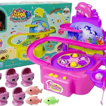 Žvejybos rinkinys rožinis