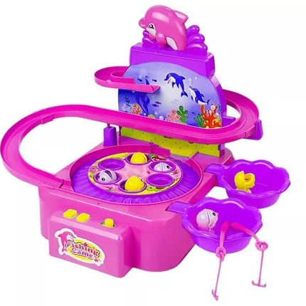 Žvejybos rinkinys rožinis