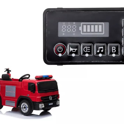 Muzikos panelė elektrinei važiuojamai transporto priemonei SX1818