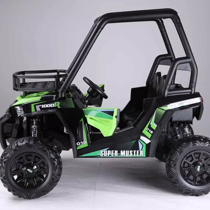 Elektromobilis bagiui JS360-1 žalias