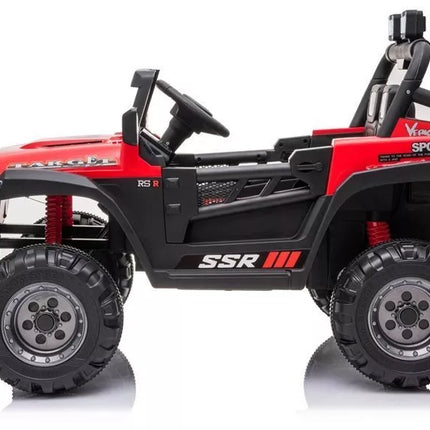 Elektrinis paspiriamasis automobilis BBH-016, raudonas