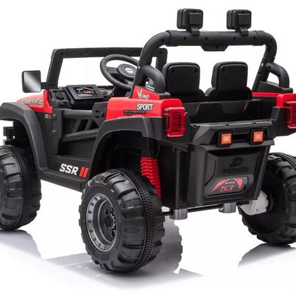 Elektrinis paspiriamasis automobilis BBH-016, raudonas