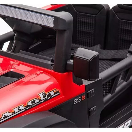 Elektrinis paspiriamasis automobilis BBH-016, raudonas