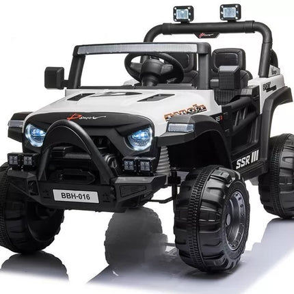 Elektromobilis BBH-016, baltas