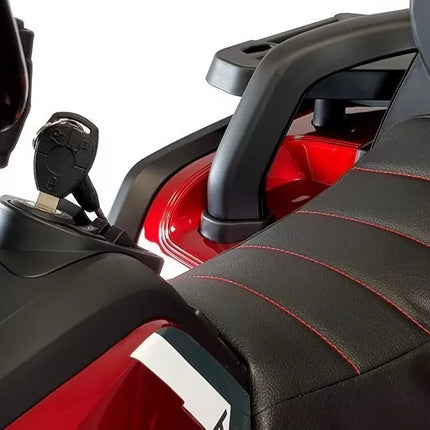 Elektrinis keturratis XMX607, raudonas, dažytas