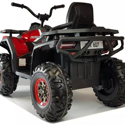 Elektrinis keturratis XMX607, raudonas, dažytas