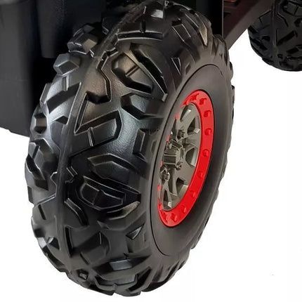 Elektrinis keturratis XMX607, raudonas, dažytas