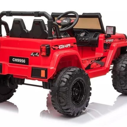 Elektromobilis CH9956, raudonas