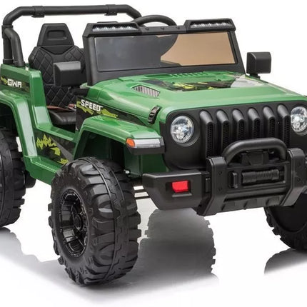 Vaikiškas elektromobilis CH9956, žalias