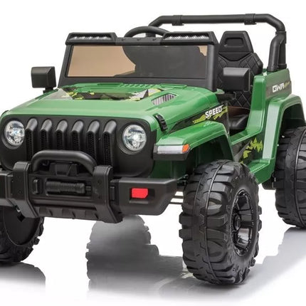 Vaikiškas elektromobilis CH9956, žalias