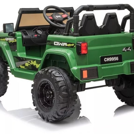 Vaikiškas elektromobilis CH9956, žalias