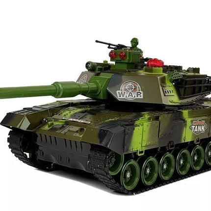 Didelis radijo bangomis valdomas tankas 2,4 Ghz