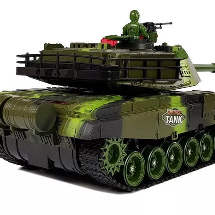 Didelis radijo bangomis valdomas tankas 2,4 Ghz