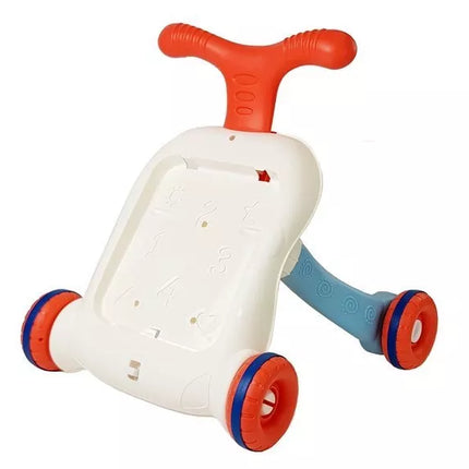 Interaktyvus stumdomas vežimėlis su žaidimų skydeliu ir telefonu