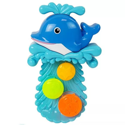 Delfinų maudymosi rinkinys Jūros gyvūnai Plastikinis krioklys