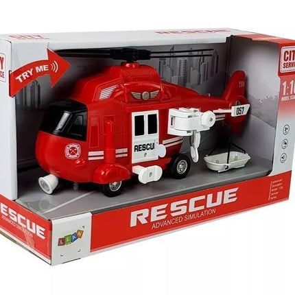 Gelbėjimo sraigtasparnis Gaisrinė 1:16 Kablio šviesos garsas