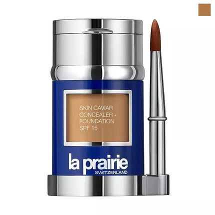 La Prairie Skin Caviar Maskuojamasis pagrindas su SPF15, Almond Beige, 30 ml