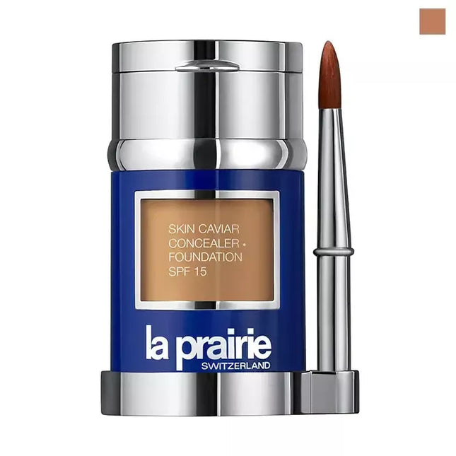 La Prairie Skin Caviar maskuojamasis pagrindas SPF15, atspalvis Sunset Beige, 30ml