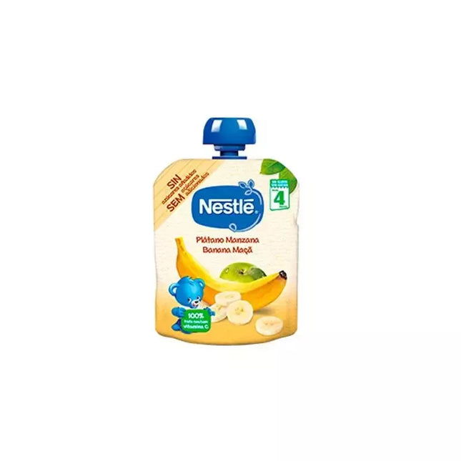 Nestle Naturnes Bananai obuoliai 90g