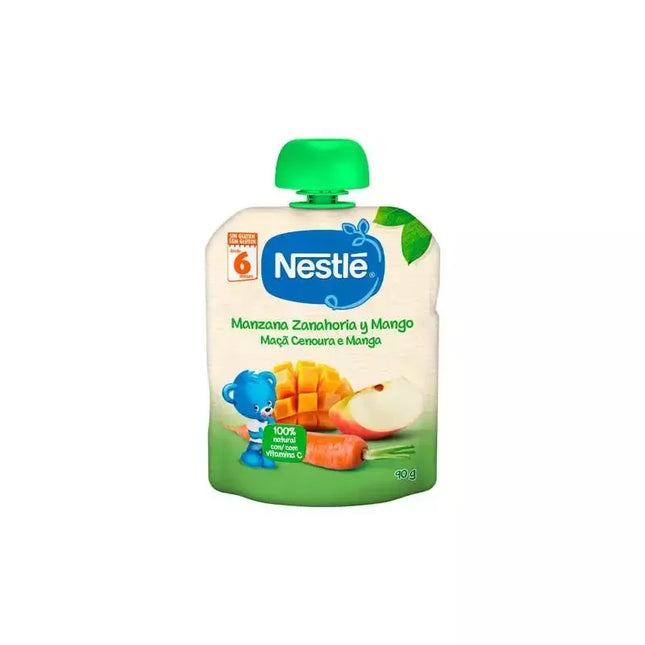 Nestle Naturnes Obuolių Morkų Mangų 90g