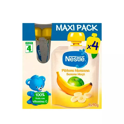 Nestlé Banano obuolių pakelis 4x90g