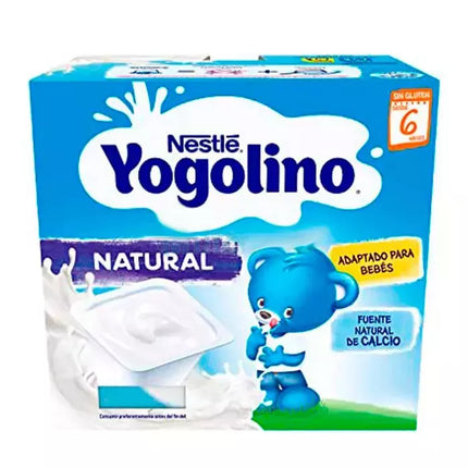 Nestlé Yogolino Natūralus Be Cukraus 4x100g