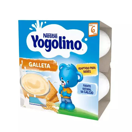 Nestlé Yogolino sa 4 vnt. sausainių 4x100g