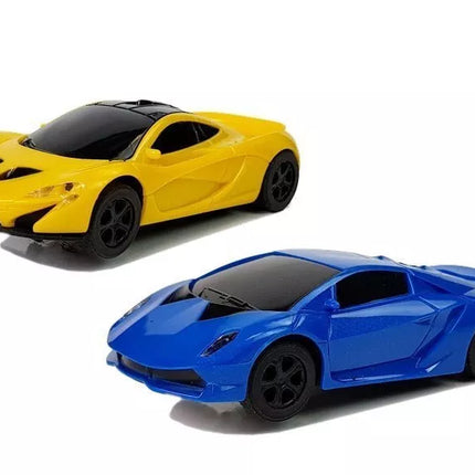 Didelis lenktynių trasa 2 kilpos 1:43 Automobiliai Pilotas 1020 cm Šviesos