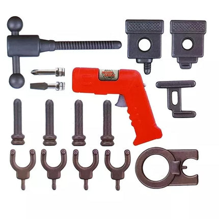 Įrankių rinkinys, dirbtuvės, akumuliatorinis gręžtuvas, 75 cm