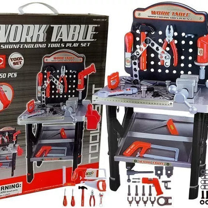 Įrankių rinkinys, dirbtuvės, akumuliatorinis gręžtuvas, 75 cm