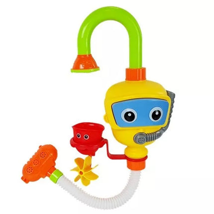 Vandens kritimas vonioje – robotas naras