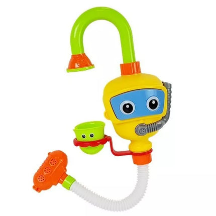 Vandens kritimas vonioje – robotas naras