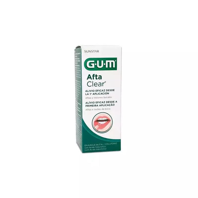 GUM® Aftaclear burnos skalavimo skystis 120ml