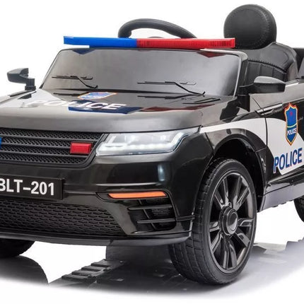 Elektromobilis BLT-201 Policijos, juodas