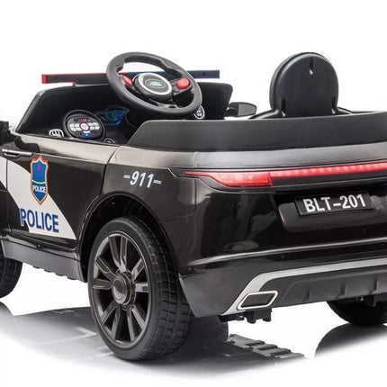 Elektromobilis BLT-201 Policijos, juodas