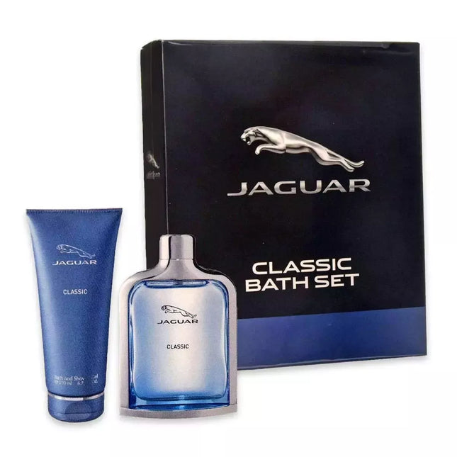 Jaguar Classic vonios rinkinys: Eau De Toilette 100ml purškalas + Dušo želė 200ml