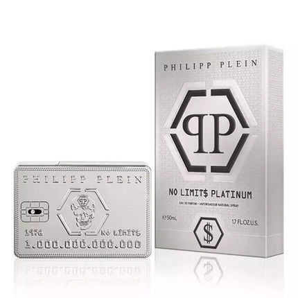 Philipp Plein No Limits Platinum Eau De Parfum 100ml Purškiklis