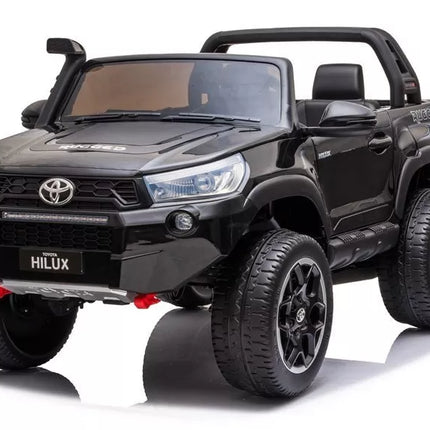 Vaikiškas elektromobilis Toyota Hilux, juodas