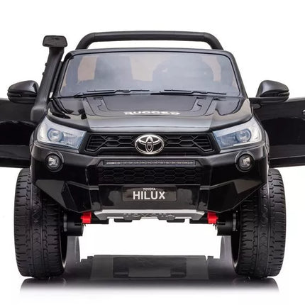 Vaikiškas elektromobilis Toyota Hilux, juodas