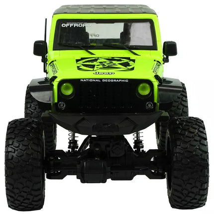 Rock Crawler 2.4 GHz žalias 4x4 amortizatoriai