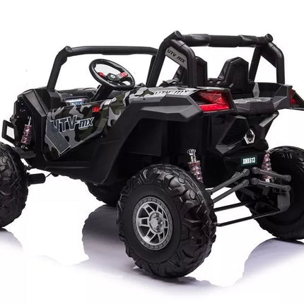 Keturratis bagis UTV-MX, dažytas kamufliažo spalvomis