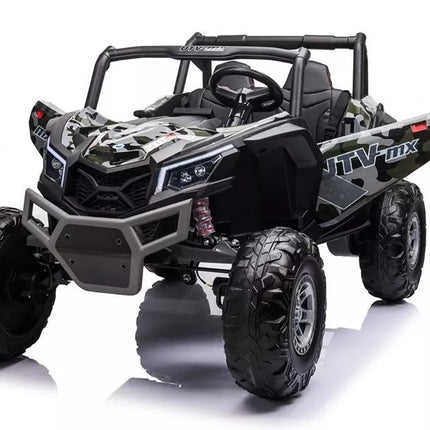 Keturratis bagis UTV-MX, dažytas kamufliažo spalvomis