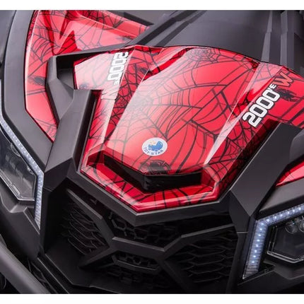 Keturratis bagis UTV-MX Red Spider Painted