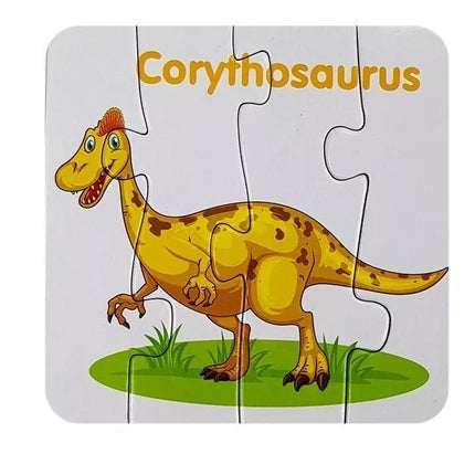 Edukacinis dėlionės žaidimas „Angliški dinozaurai“ 10 jungčių