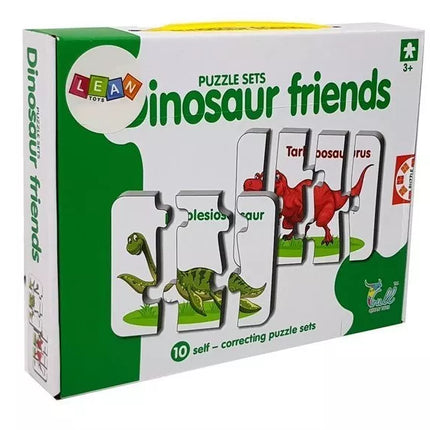 Edukacinis dėlionės žaidimas „Angliški dinozaurai“ 10 jungčių