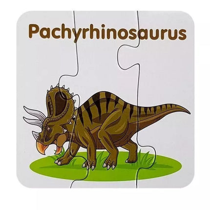 Edukacinis dėlionės žaidimas „Angliški dinozaurai“ 10 jungčių